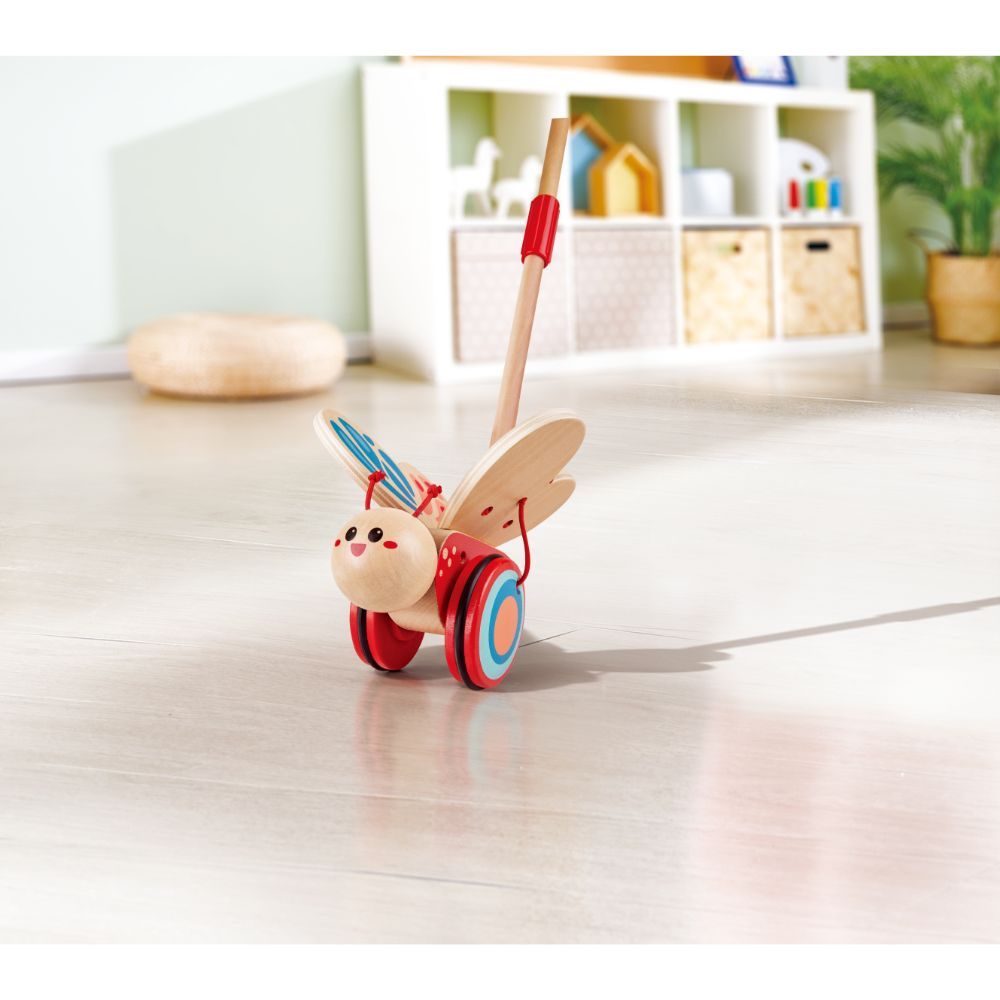 HAPE - Butterfly Push & Pull - Walking Toy