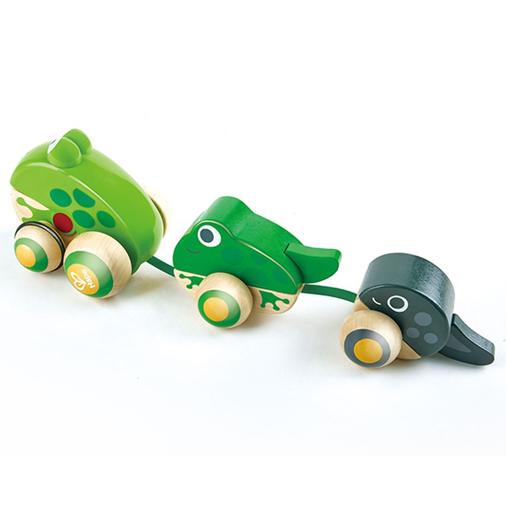 HAPE - Pull-Along Frog Family