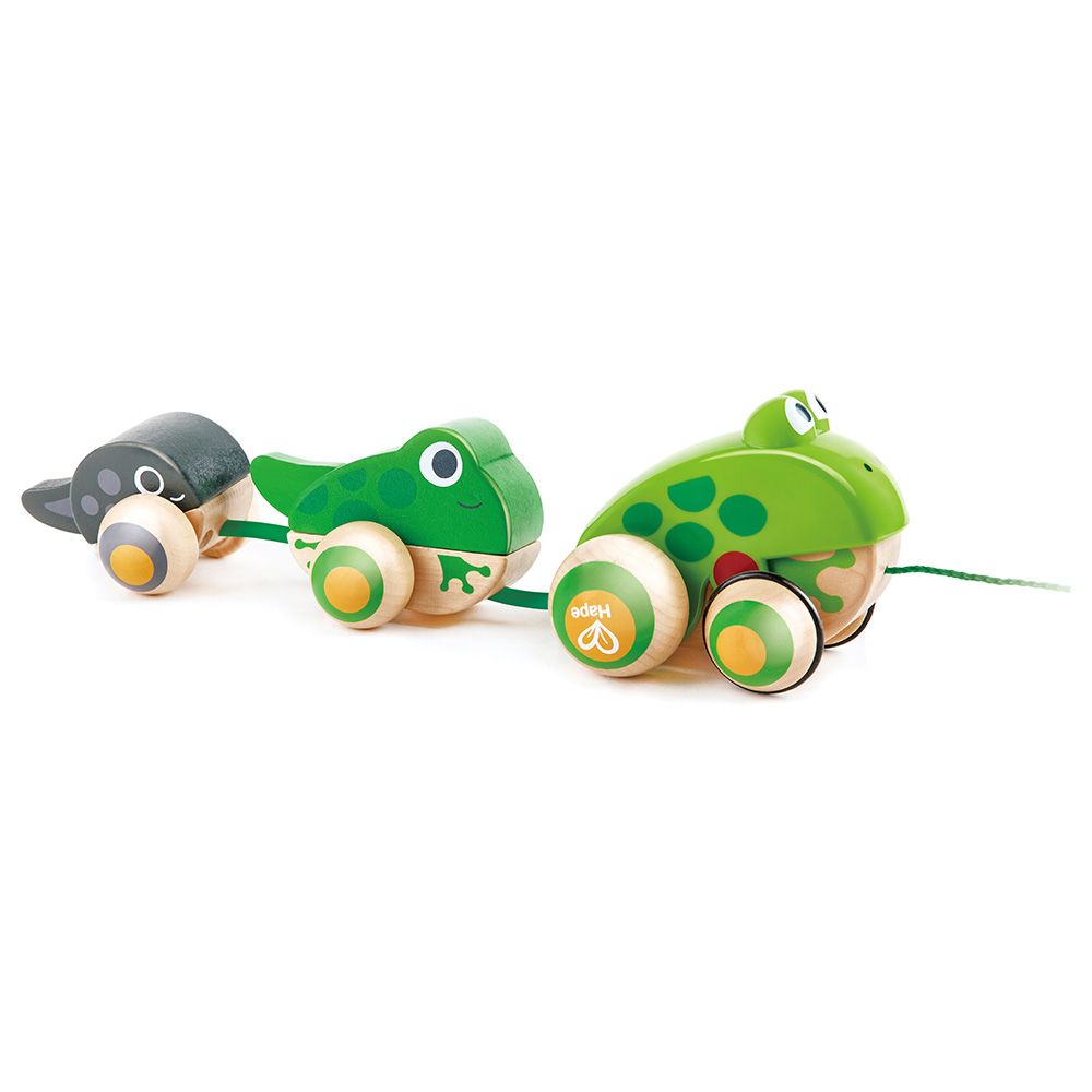 HAPE - Pull-Along Frog Family