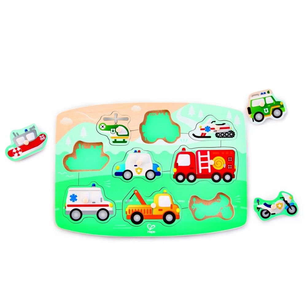 Hape - Emergency Peg Puzzle