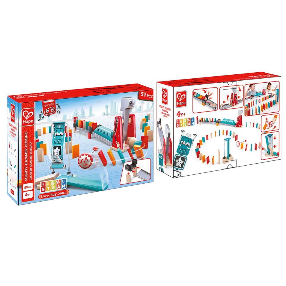 Hape - Mighty Hammer Domino