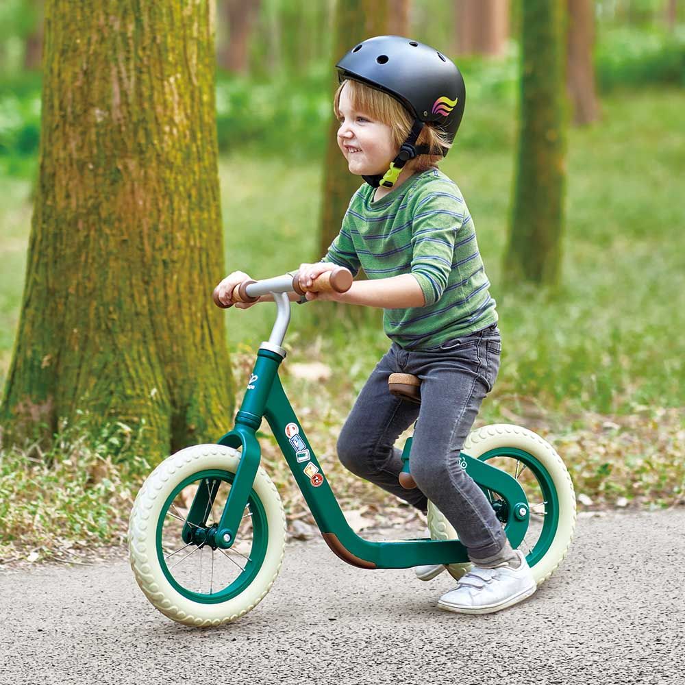 Hape - Get Up & Go Lightweight Balance Bike - Green