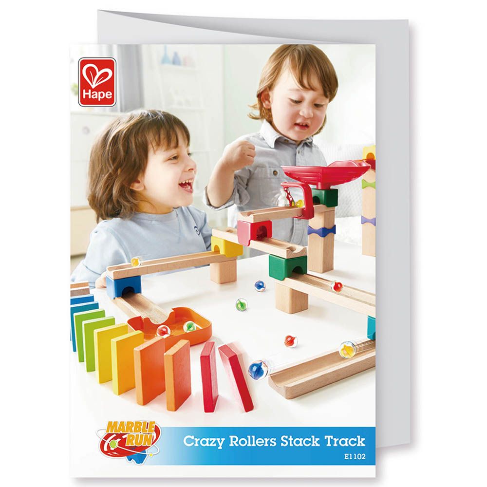 Hape - Crazy Rollers Stack Track 50Pcs