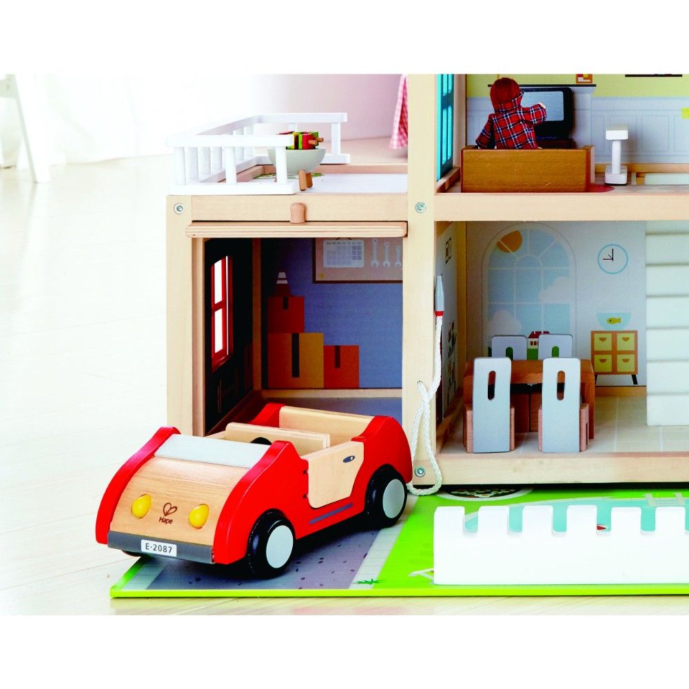 Hape - Doll Family Mansion - 29 pcs