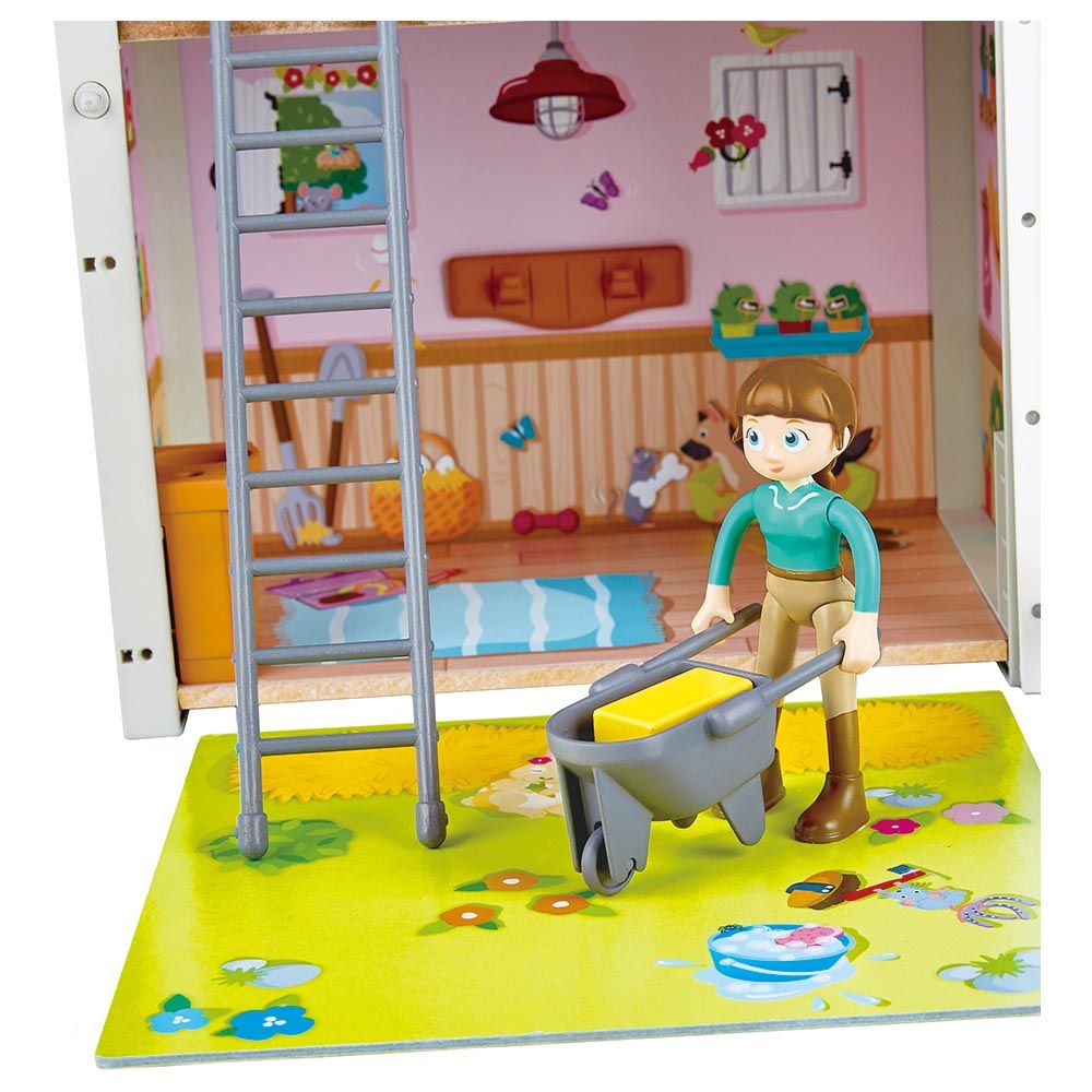 Hape - Pony Club Ranch Playset