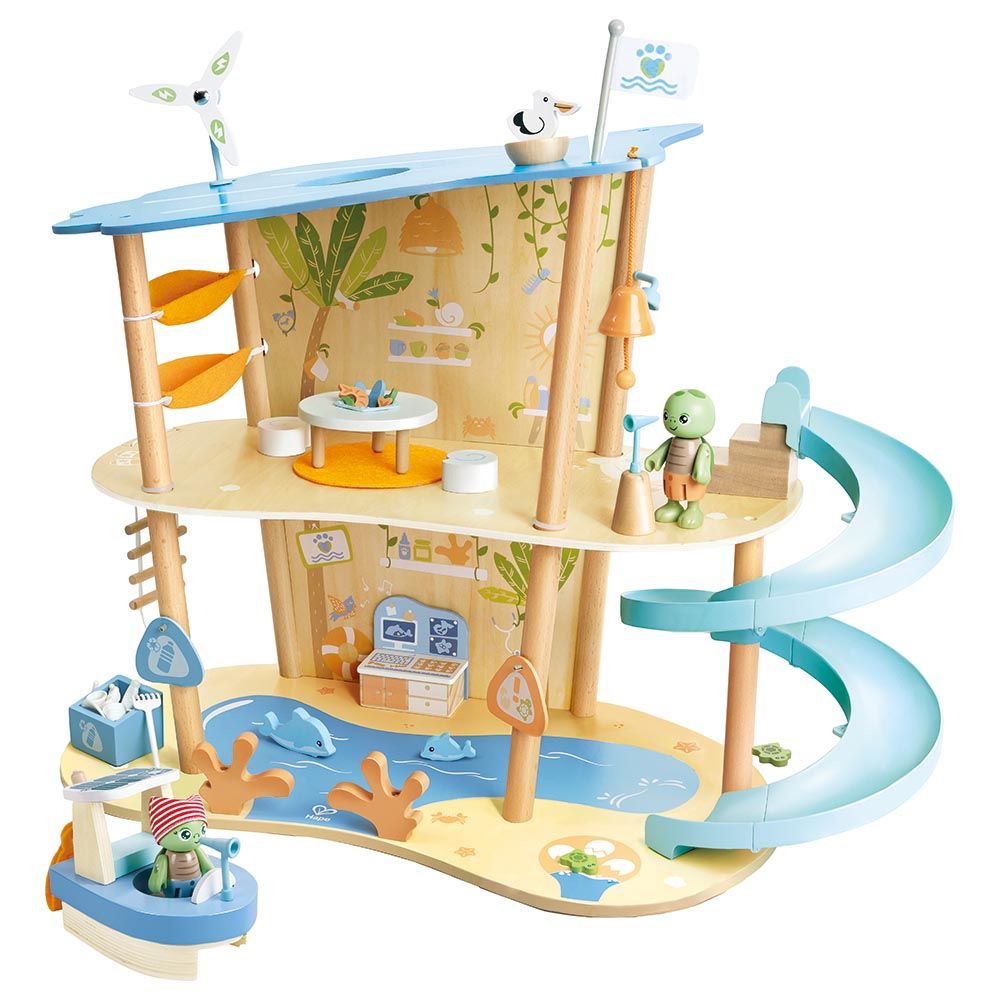 Hape - Green Planet Ocean Rescue Playset w/ Accessories - 47pcs