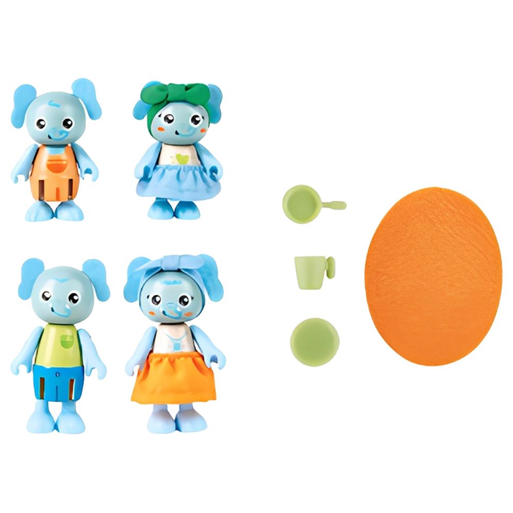 Hape - Green Planet Explorers FSC Elephant Family - 10pcs