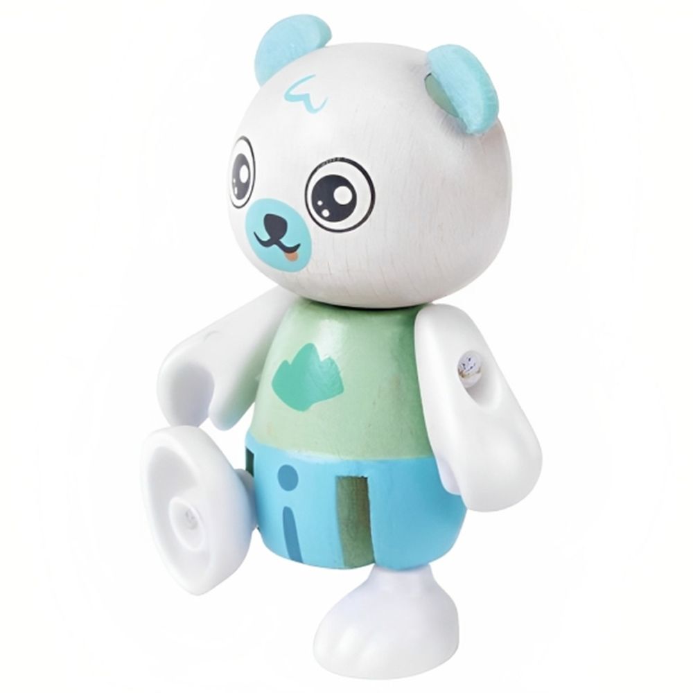 Hape - Green Planet Explorers FSC Polar Bear Family - 10pcs