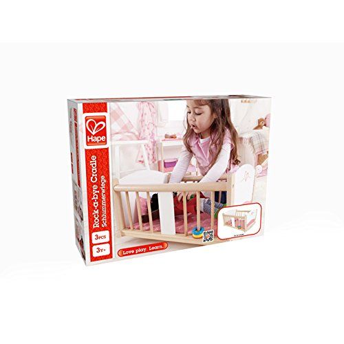 Hape - Rock-a-bye Doll Cradle