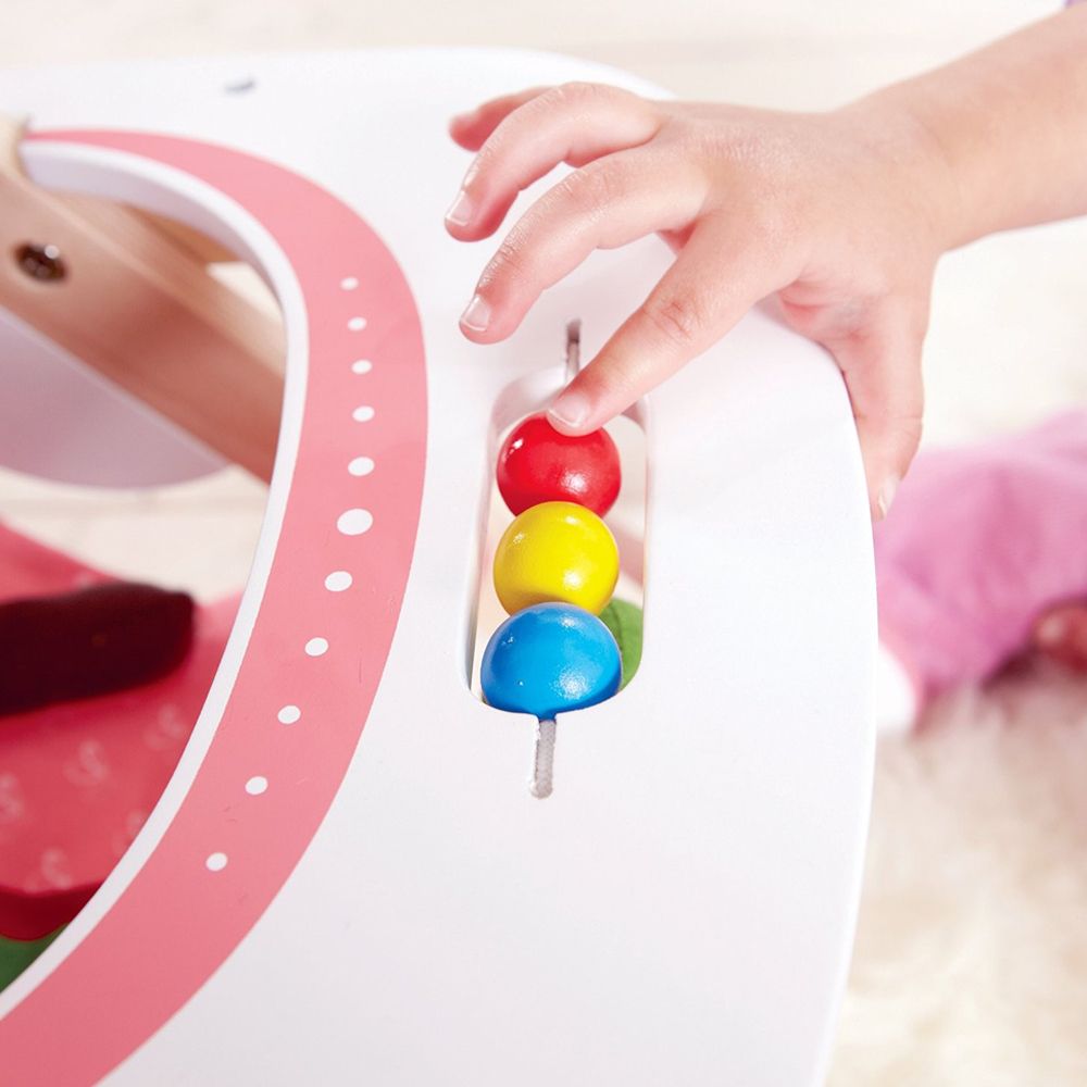 Hape - Wooden Stroller Toy for Baby Dolls