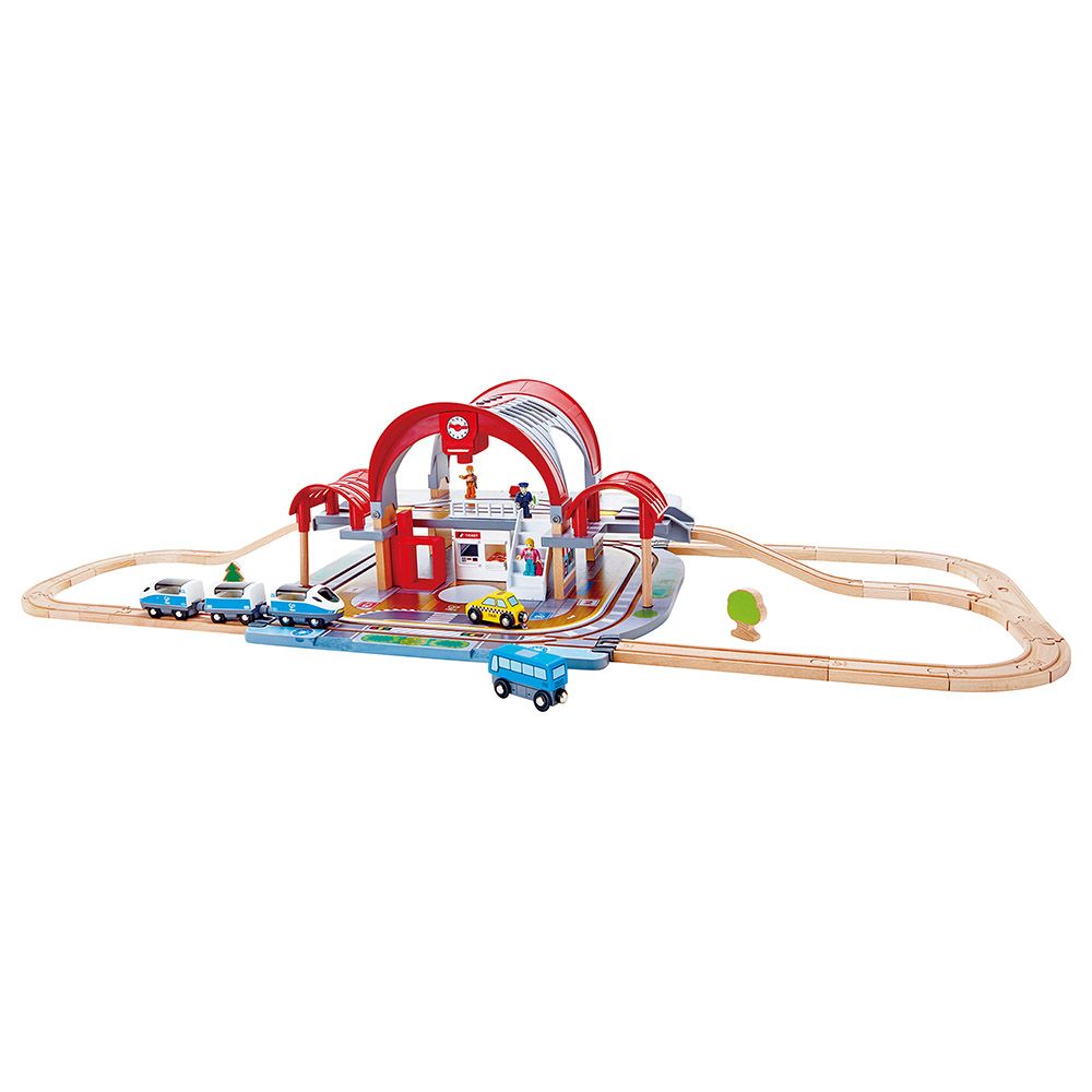 Hape Grand City Play Set with Sound & Lights