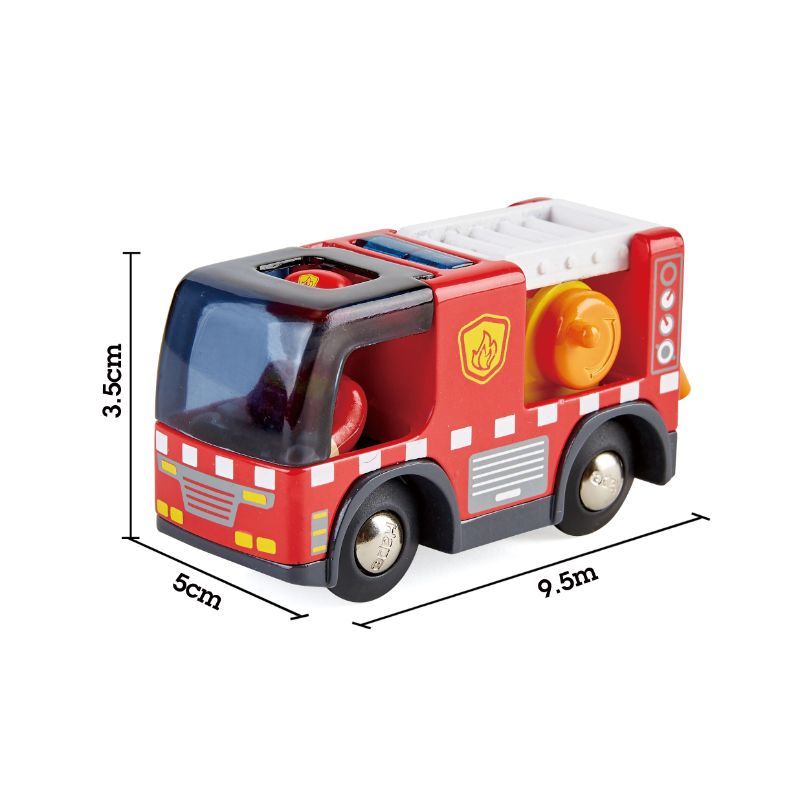 Hape - Fire Truck With Siren