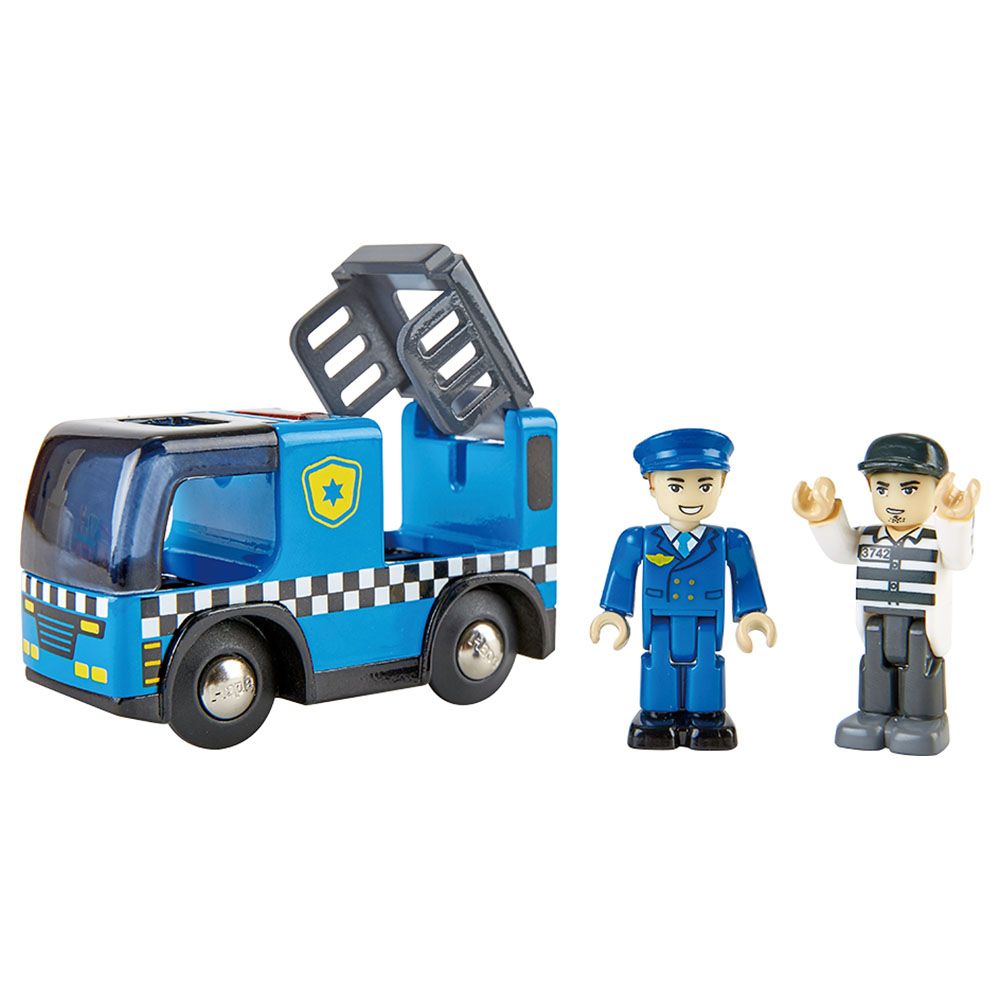 Hape - Police Car With Siren