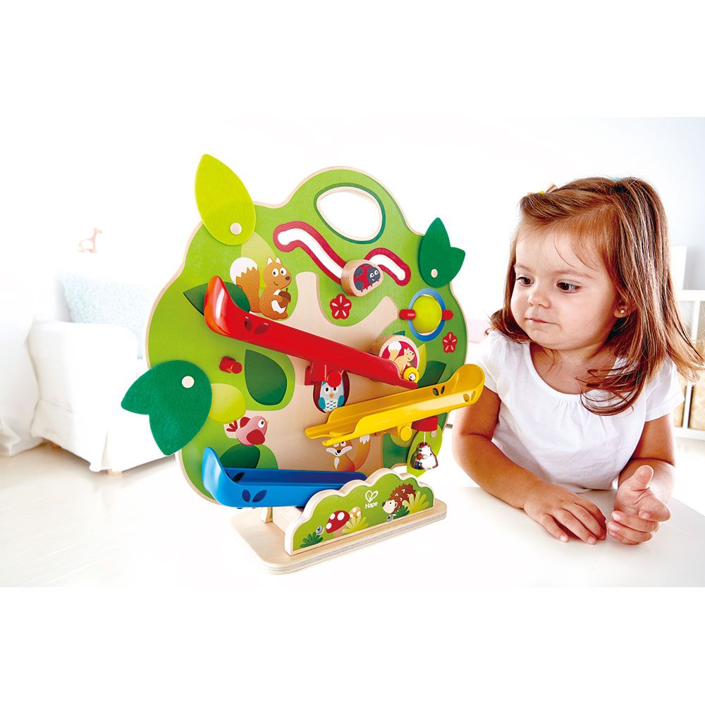 Hape - Wooden Nutty Squirrel Railway Toy