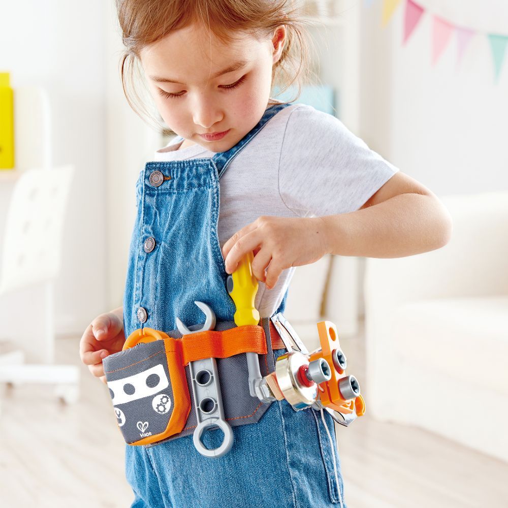 Hape - Junior Inventor Scientific Tool Belt Set - 19pcs