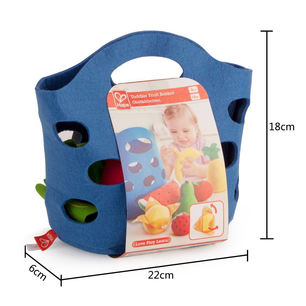 Hape - Toddler Fruit Basket