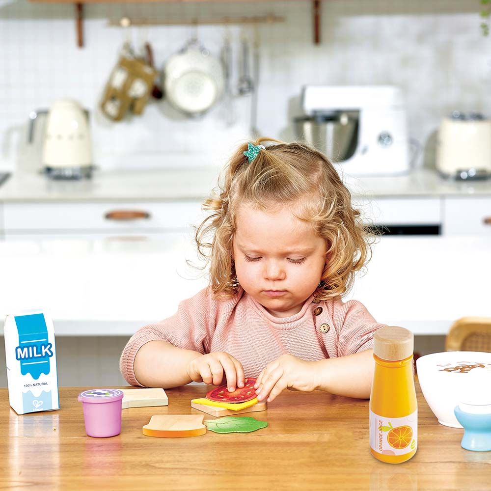 Hape - Delicious Breakfast Playset - Food Playset