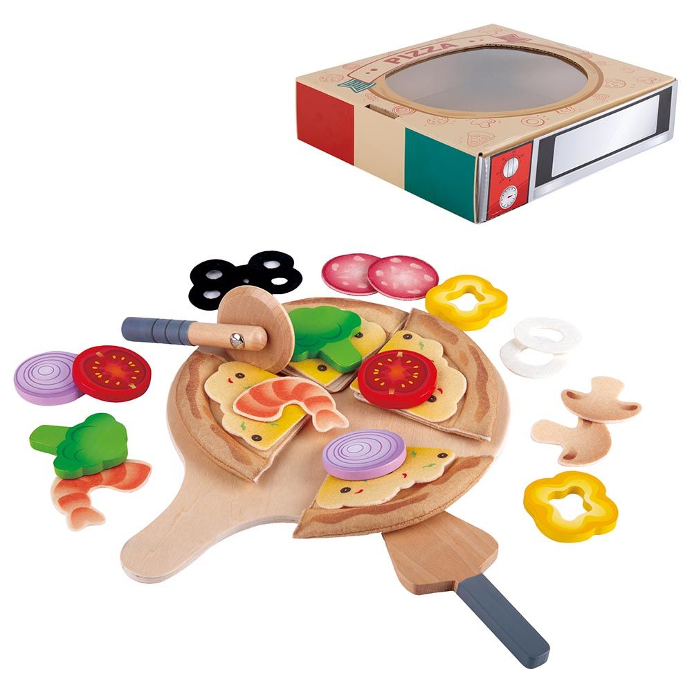 Hape - Perfect Pizza Playset - Food Playset