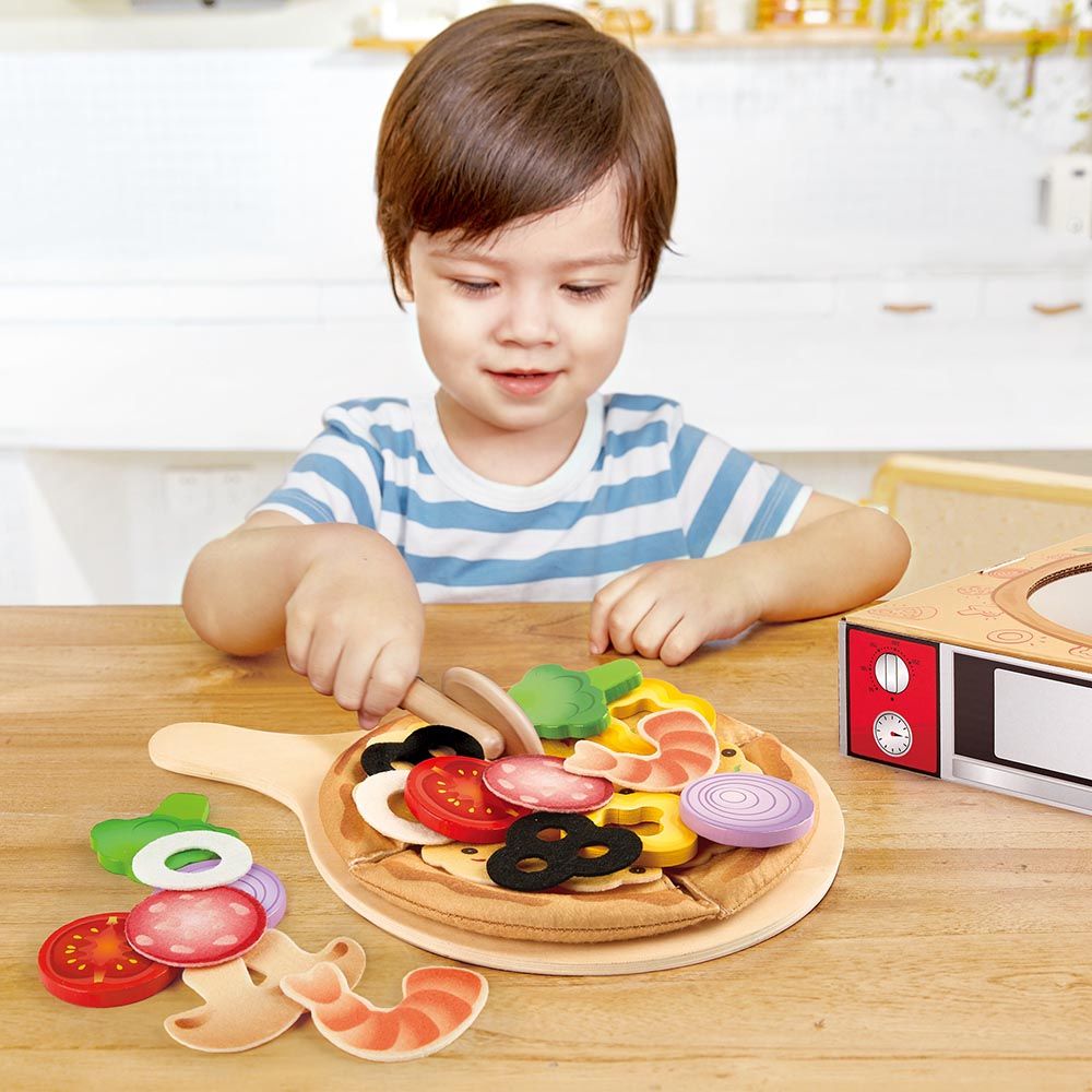 Hape - Perfect Pizza Playset - Food Playset