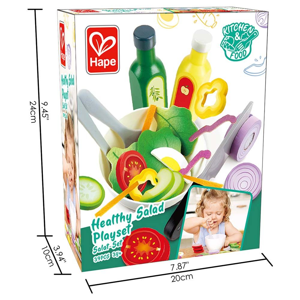 Hape - Healthy Salad Playset