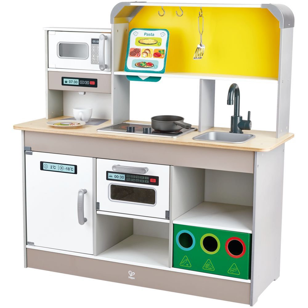 Hape - Deluxe Kitchen Playset W/ Fan Fryer