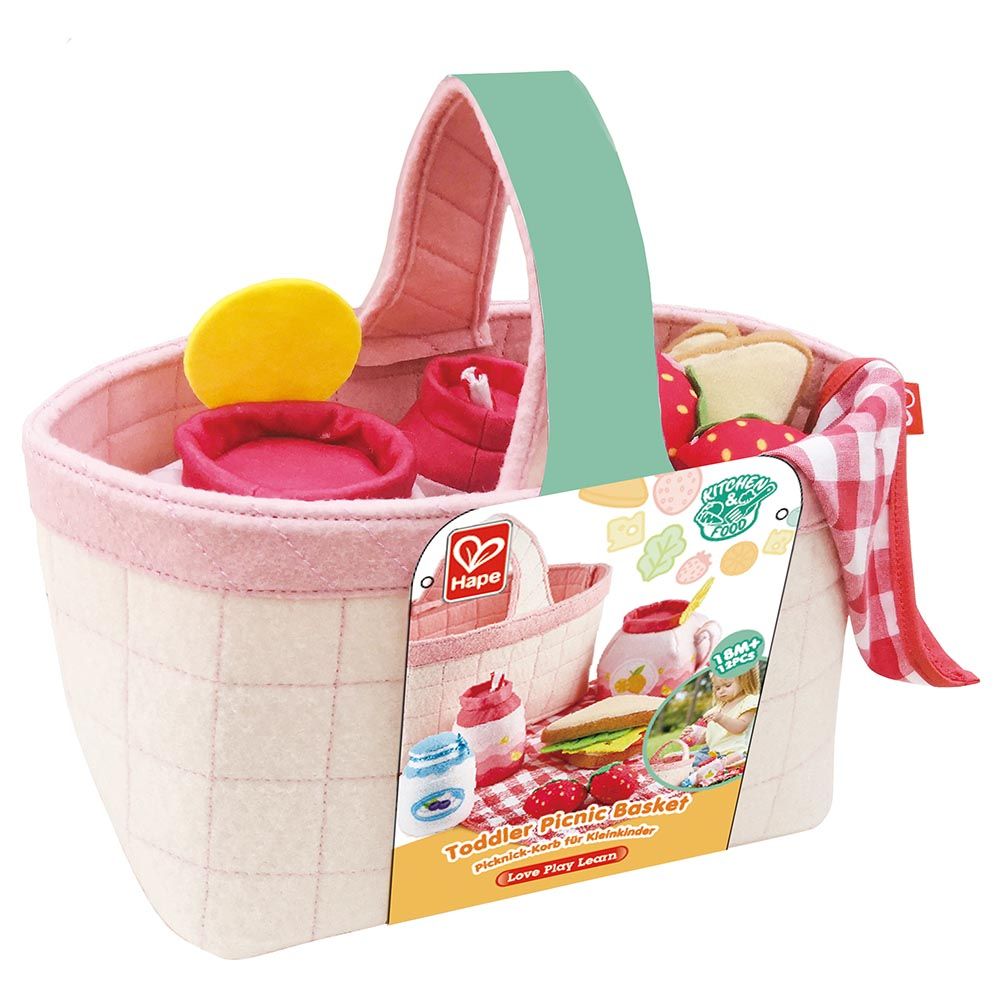 Hape - Toddler Picnic Basket