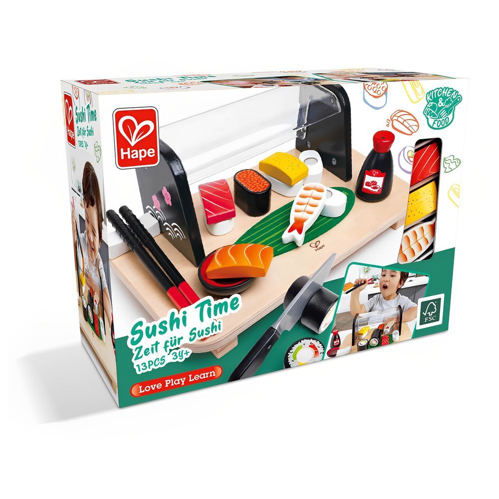 Hape - Sushi Time Set - 13pcs