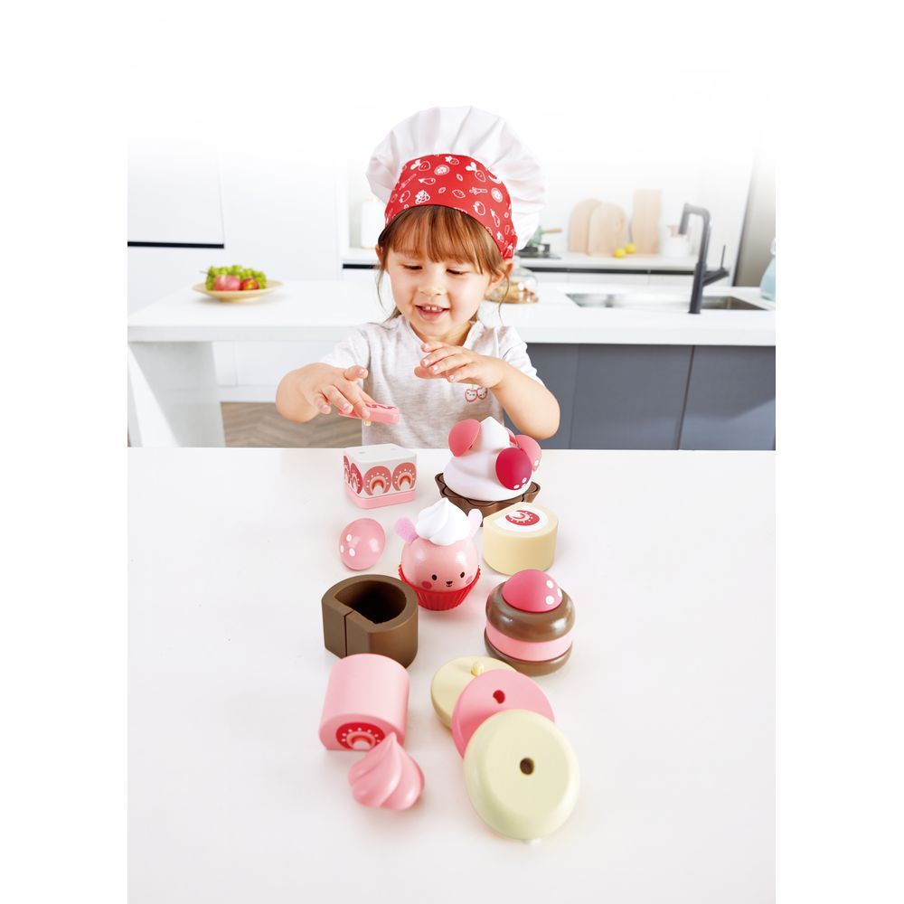 Hape - Strawberry Dessert Set - 7pcs