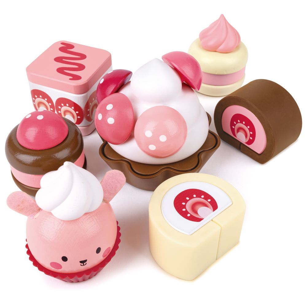 Hape - Strawberry Dessert Set - 7pcs