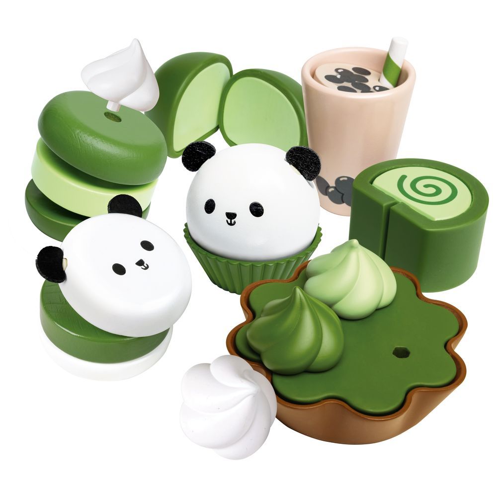 Hape - Green Tea Dessert Set - 8pcs