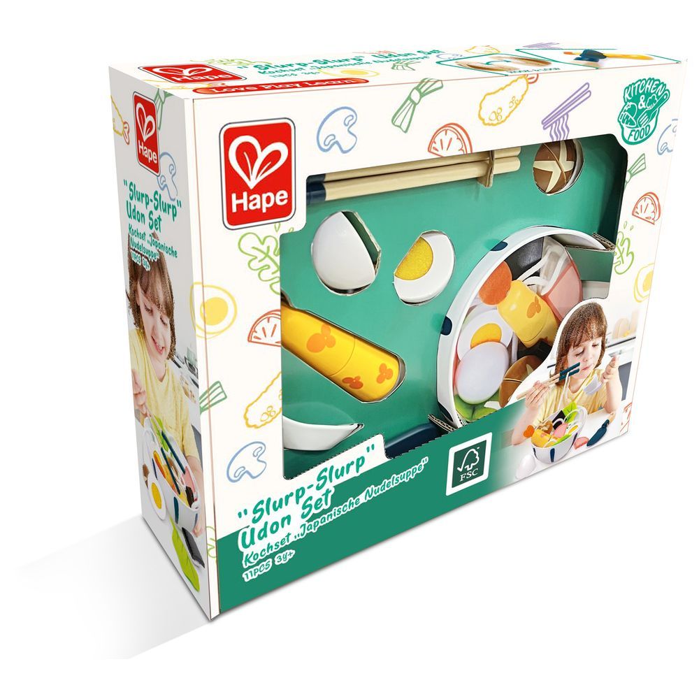 Hape - "Slurp-Slurp" Udon Set - 11pcs