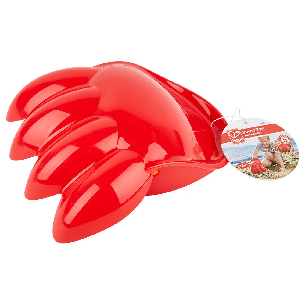 Hape - Power Paw Sand & Beach Toy - Red