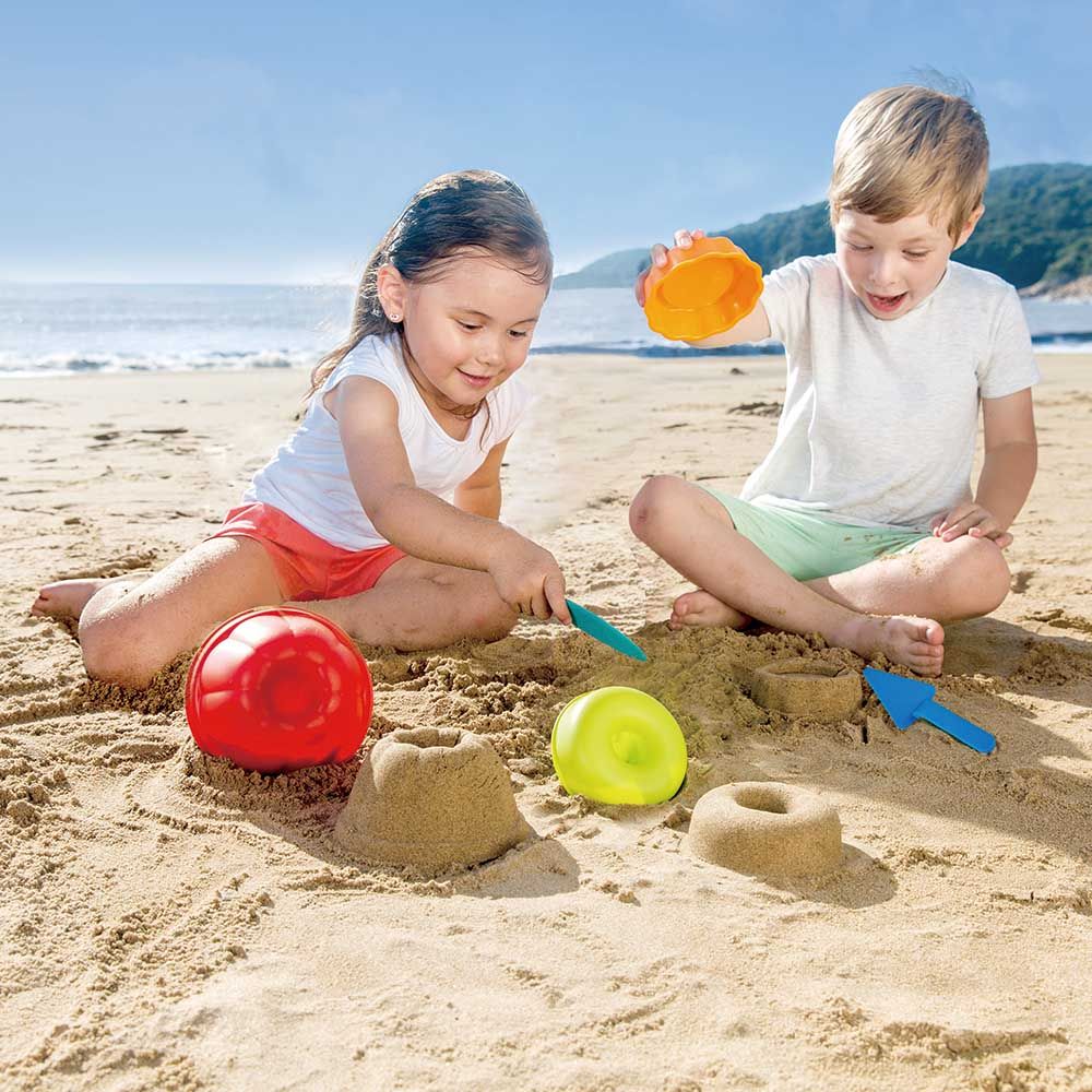 Hape - Baker's Trio Sand & Beach Set - 4pcs