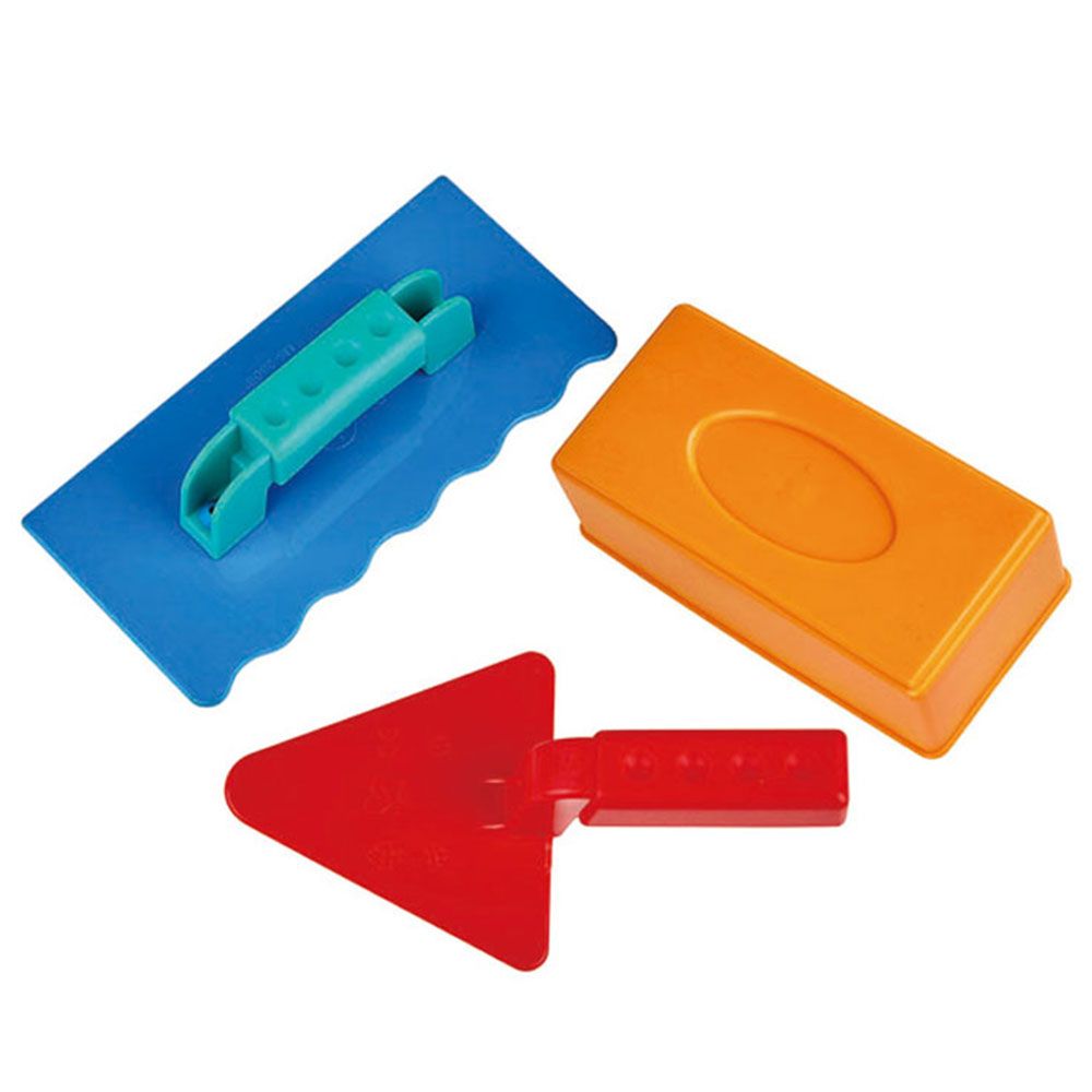 Hape - Master Bricklayer Sand & Beach Set - 3pcs