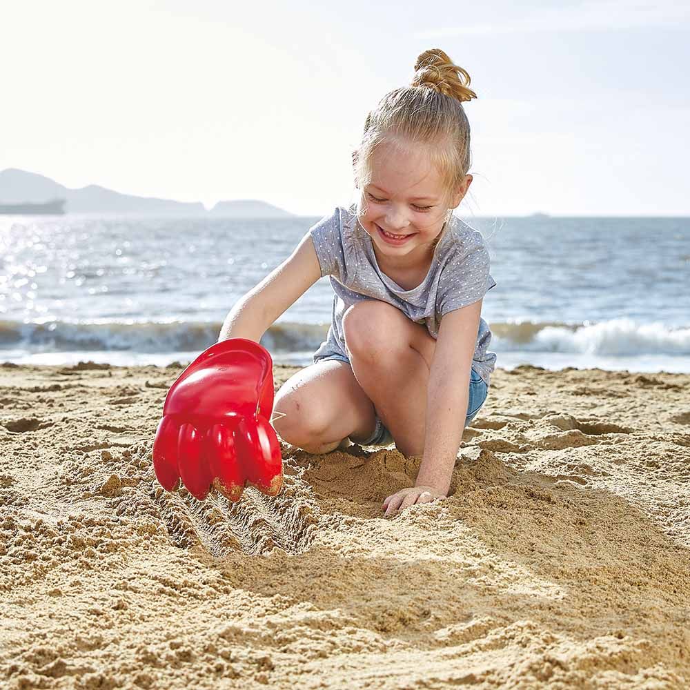 Hape - Hand Digger Sand & Beach Toy - Red