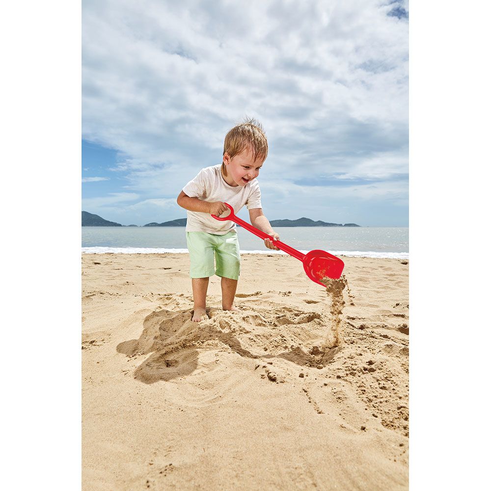 Hape - Mighty Shovel Sand & Beach Toy - Red