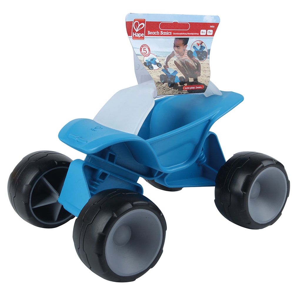 Hape - Dune Buggy Sand & Beach Toy Car - Blue