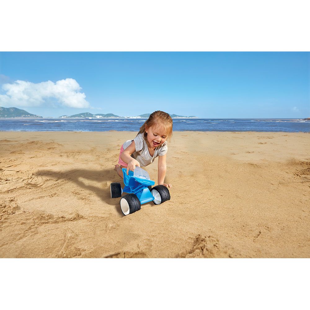 Hape - Dune Buggy Sand & Beach Toy Car - Blue