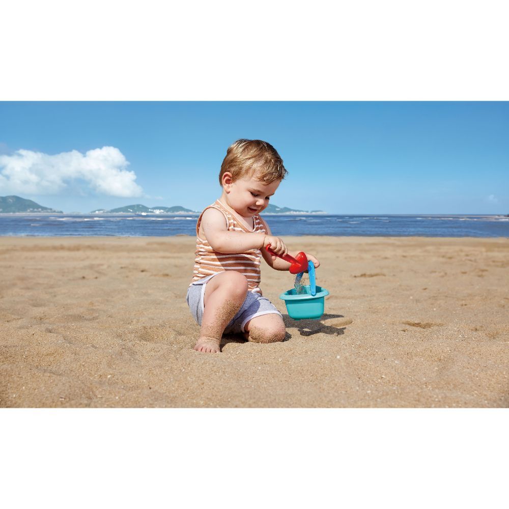 Hape - Baby Bucket & Spade Sand & Beach Toy