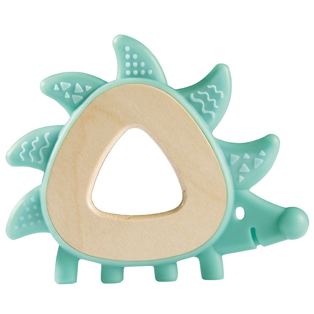 Hape - Teether Hedgehog - Green