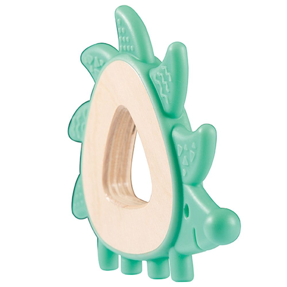 Hape - Teether Hedgehog - Green