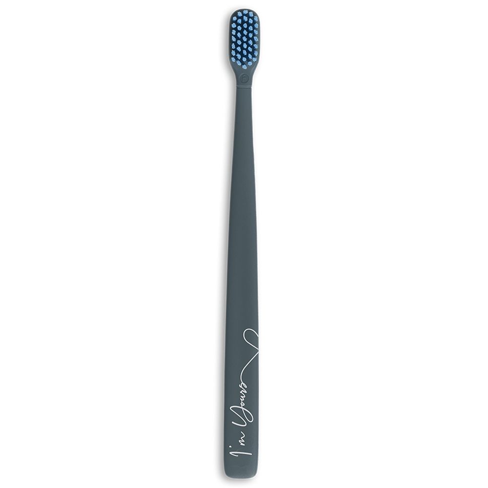 Flipper - 2-in-1 Toothbrush W/ Cover for Couple - Grey & Red