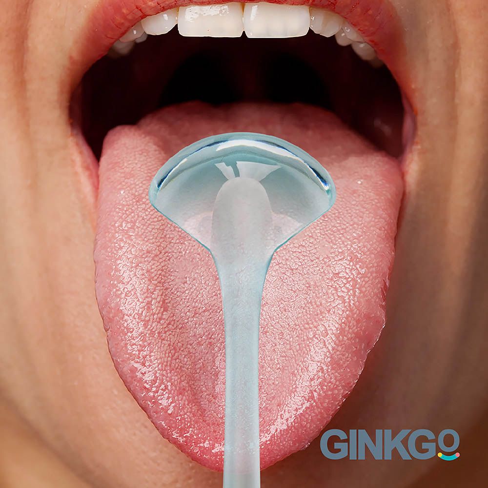 Flipper - Ginkgo Tongue Cleaner - Icy Blue