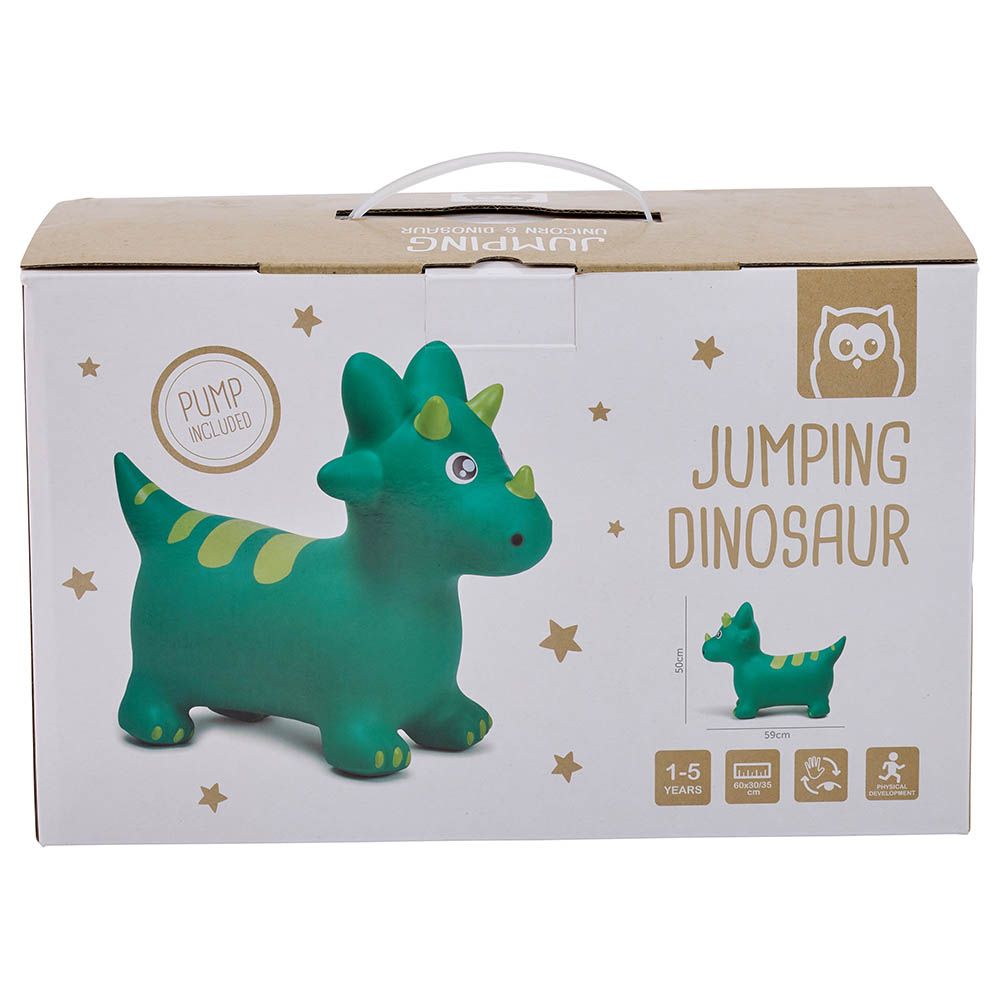 Eurekakids - Jumping Dinosaur Inflatable Bouncing Toy