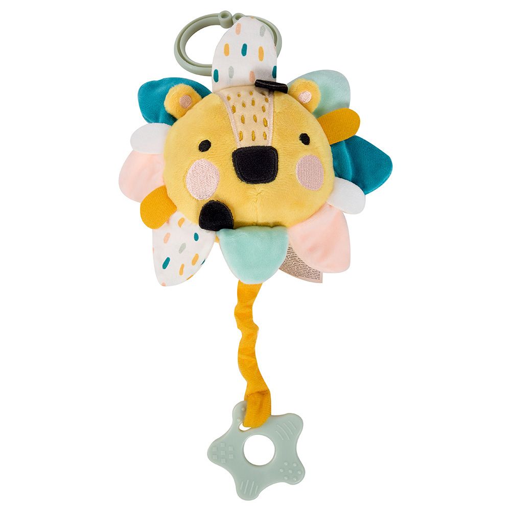 Eurekakids - Cucu Hanging Musical Plush Toy w/ Star Teether - Lion