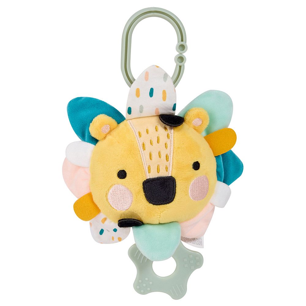 Eurekakids - Cucu Hanging Musical Plush Toy w/ Star Teether - Lion