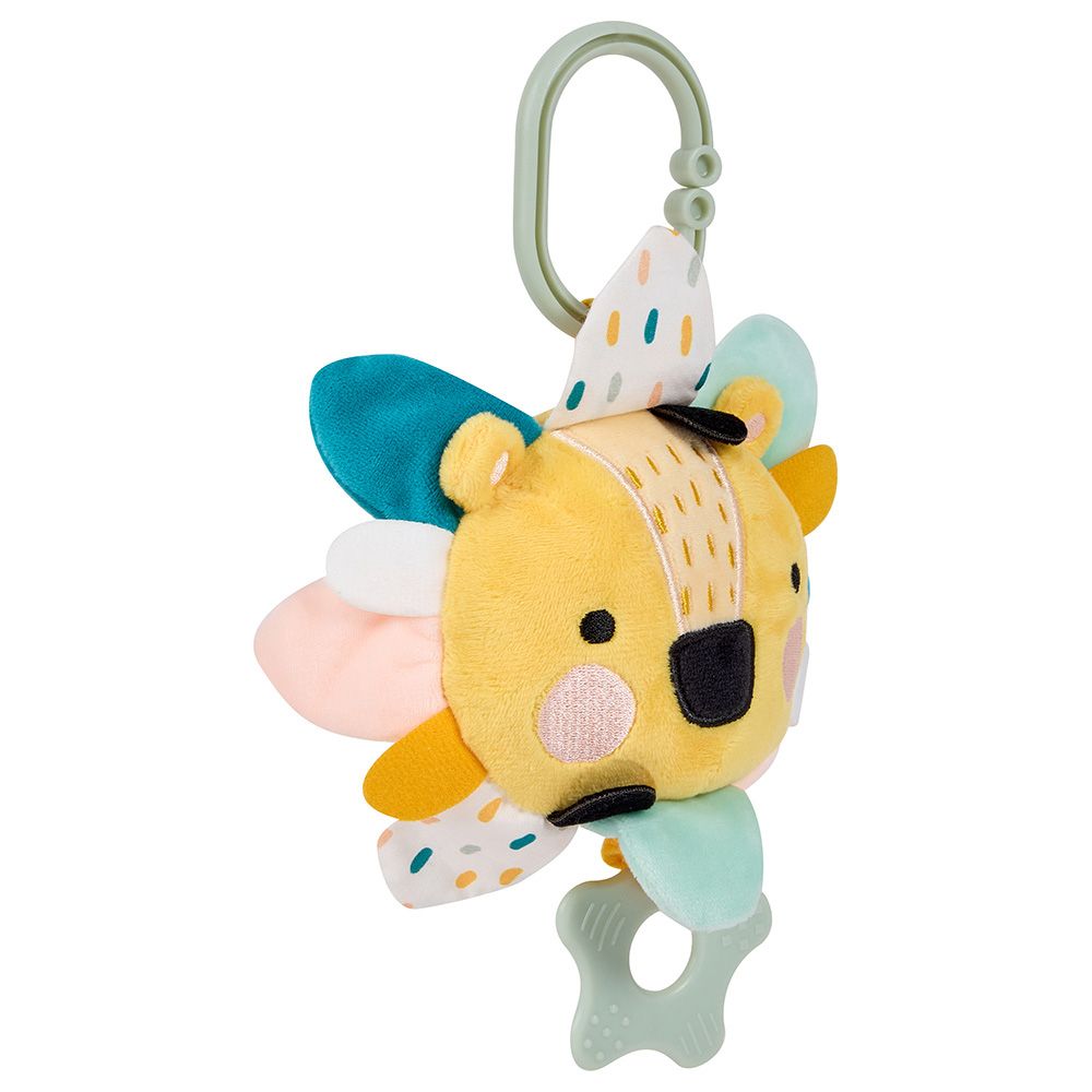 Eurekakids - Cucu Hanging Musical Plush Toy w/ Star Teether - Lion