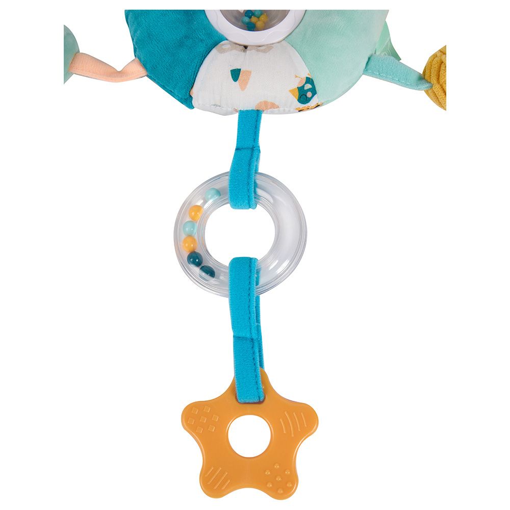 Eurekakids - Cucu Big Sensory Hanging Toy w/ Rattle & Teether