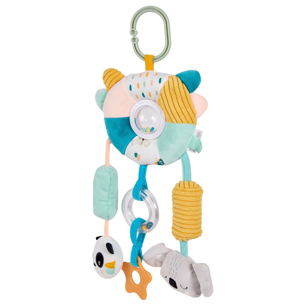 Eurekakids - Cucu Big Sensory Hanging Toy w/ Rattle & Teether