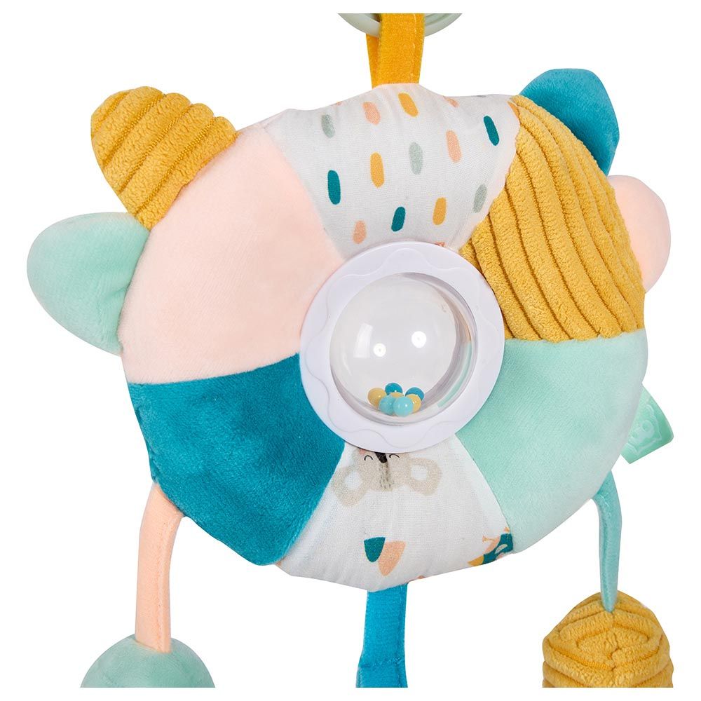 Eurekakids - Cucu Big Sensory Hanging Toy w/ Rattle & Teether